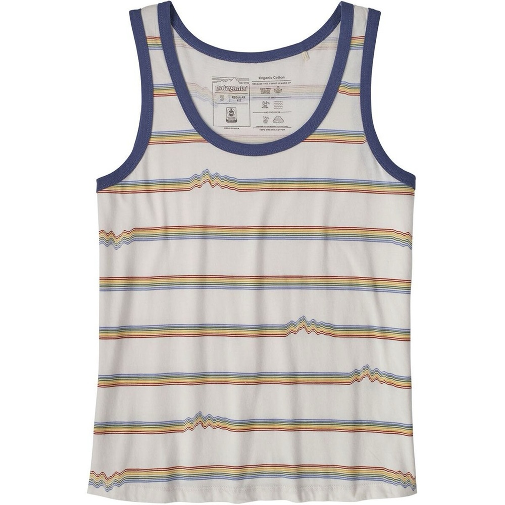 XL Patagonia women’s Ridge Rise Stripe Repeat Organic Tank
Top outdoors cotton